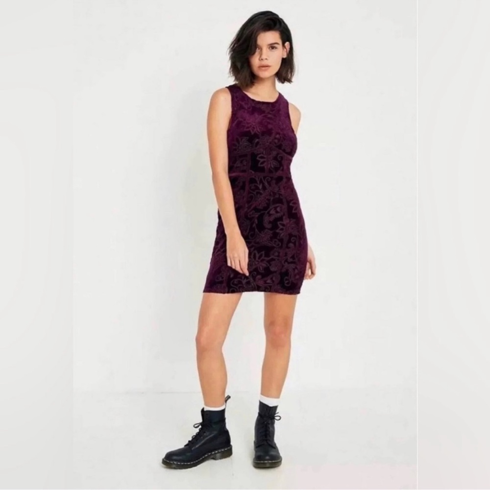 Intimately Free People Burnout Babe Velvet Mini Dress